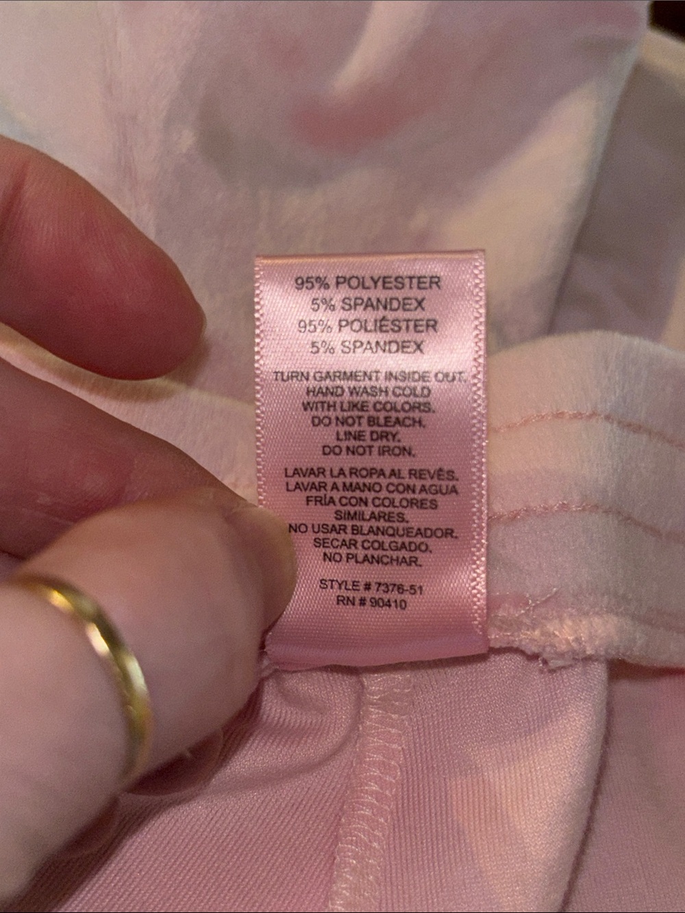 Juicy Couture Light Pink Drawstring Lounge Shorts - Picture 6 of 6